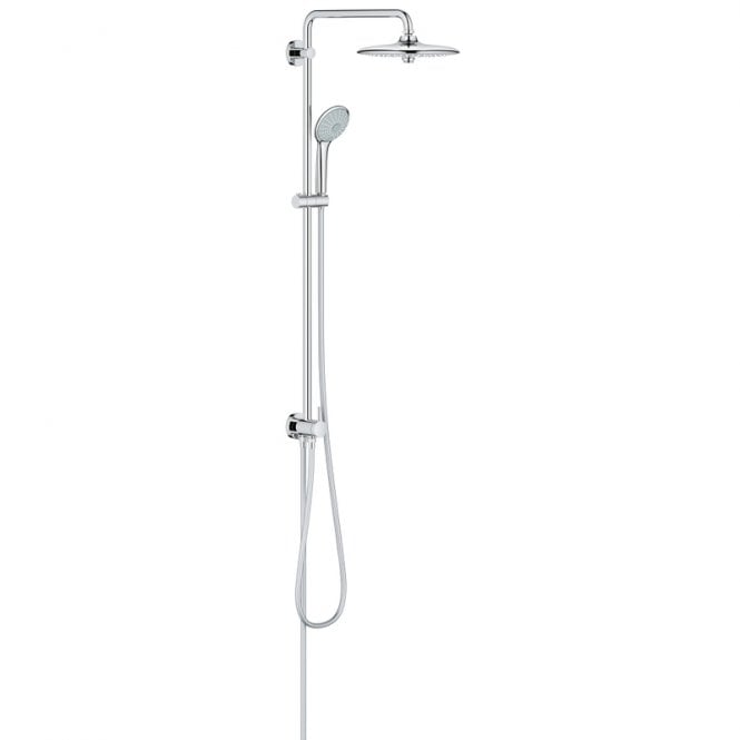 Grohe  Euphoria 260 Chrome Shower System With Diverter - Chrome
