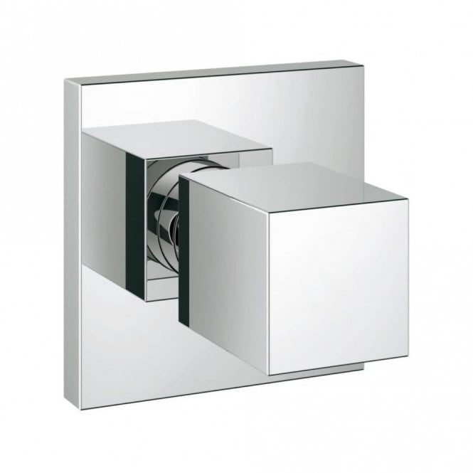 Grohe  Euro cube Concealed Stop Valve Trim Set - Chrome