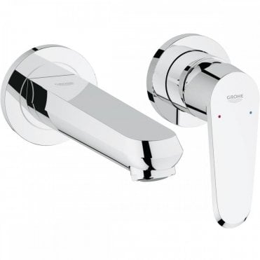 Grohe Euro disc Cosmopolitan  2 Hole Basin Mixer Tap - Chrome