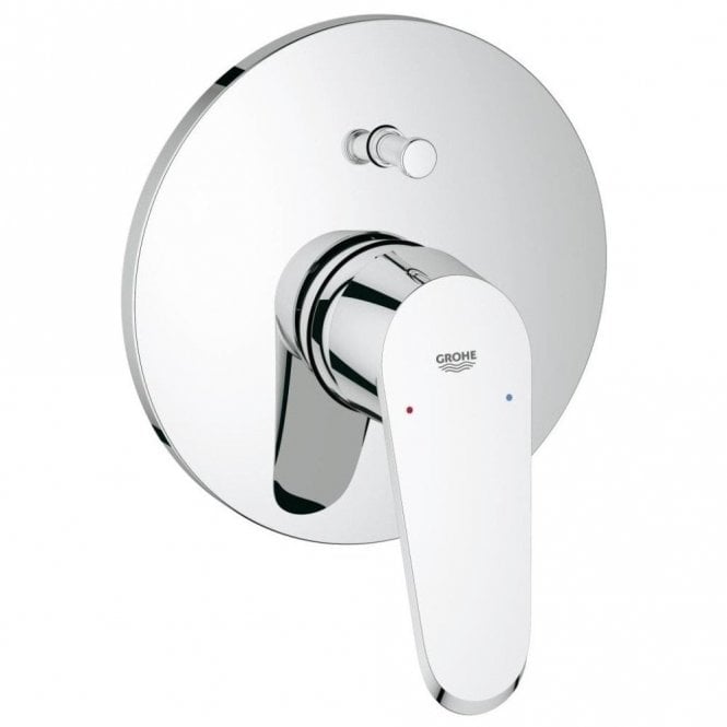 Grohe  Euro disc Cosmopolitan Shower Mixer Trim Set With Single Lever and Diverter - Chrome