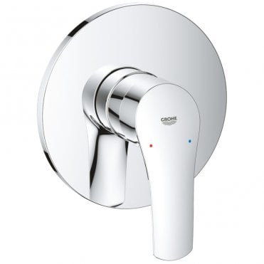 Grohe Euro smart 1 Outlet Single Lever Shower Mixer Trim - Chrome