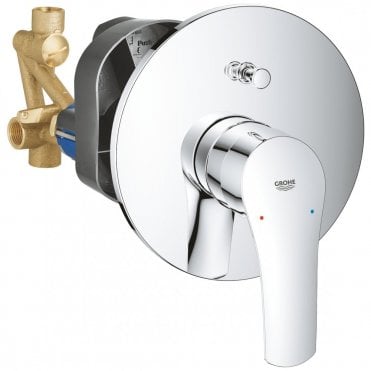 Grohe Euro smart Concealed Manual Shower Valve With Diverter - Chrome
