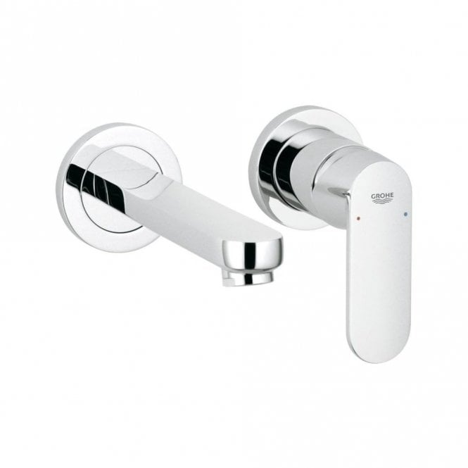 Grohe  Euro smart Cosmopolitan 2 Tap Hole Basin Mixer Tap - Chrome