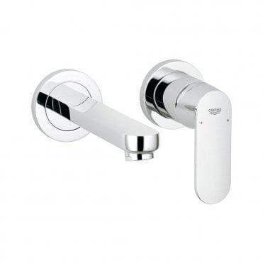 Grohe Euro smart Cosmopolitan 2 Tap Hole Basin Mixer Tap - Chrome