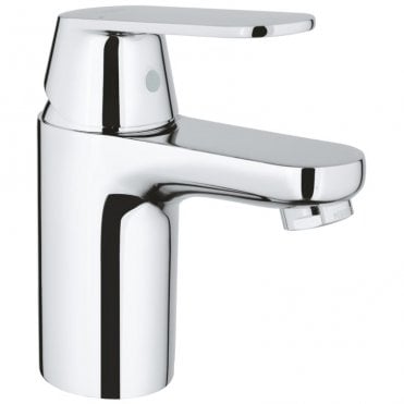 Grohe Euro smart Cosmopolitan Size Basin Mixer Tap With Push Waste - Chrome