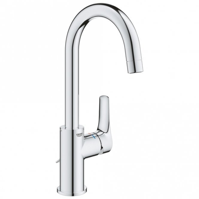 Grohe  Euro smart L-Size Basin Mixer Tap With Chain - Chrome