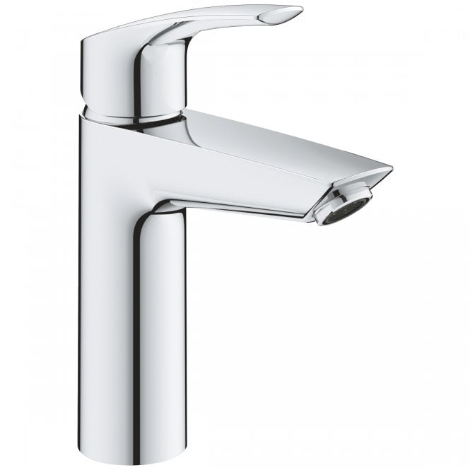 Grohe  Euro smart M-Size Smooth Body Basin Mixer Tap - Chrome