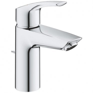 Grohe Euro smart S-Size Basin Mixer Tap With Pop Up Waste - Chrome