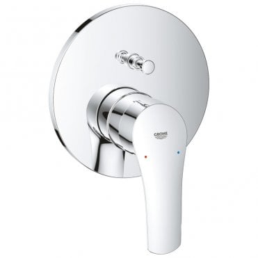 Grohe Euro smart Single-Lever Shower Mixer With 2-Way Diverter - Chrome