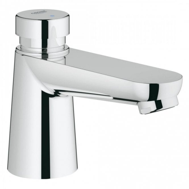 Grohe Euroeco Cosmopolitan T Self Closing Deck Tap - Chrome