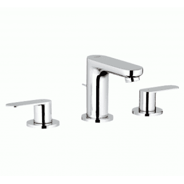 Grohe Eurosmart Cosmopolitan Three Hole Basin Mixer 1/2" S-Size - 20187000