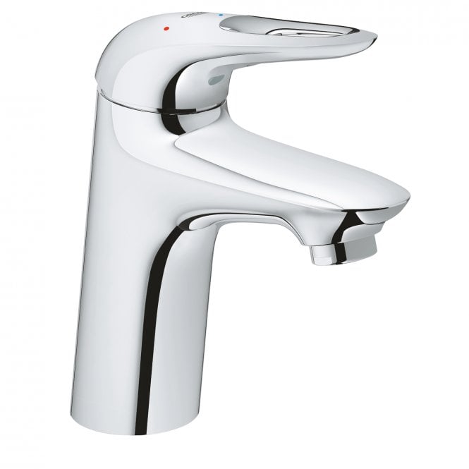 Grohe  Eurostyle S Size Cold Start Basin Mixer Tap With Push Waste - Chrome