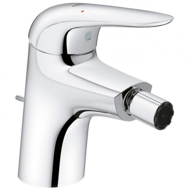 Grohe  Eurostyle S Size Single Hole Bidet Mixer Tap With Pop Up Waste (Chrome)