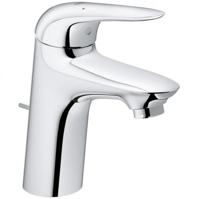 Grohe  Eurostyle S Size Single Lever Basin Mixer Tap With Pop Up Waste - Chrome