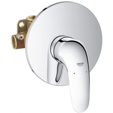Grohe Eurostyle Single Lever Shower Mixer Valve - Chrome