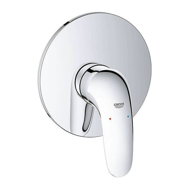 Grohe  Eurostyle Solid Single lever shower Mixer Trim Set Without Diverter - Chrome
