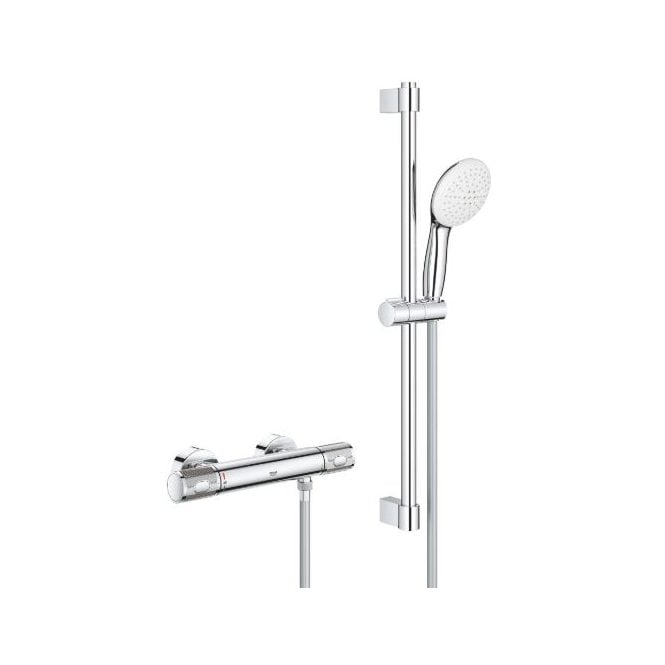 Grohe  Grohtherm 1000 Performance Shower Set - 600mm High - Chrome