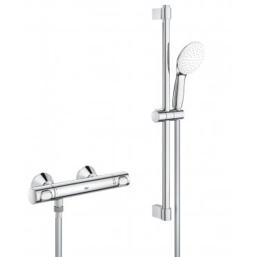Grohe Grohtherm 500 Thermostatic shower mixer 1/2" - Chrome