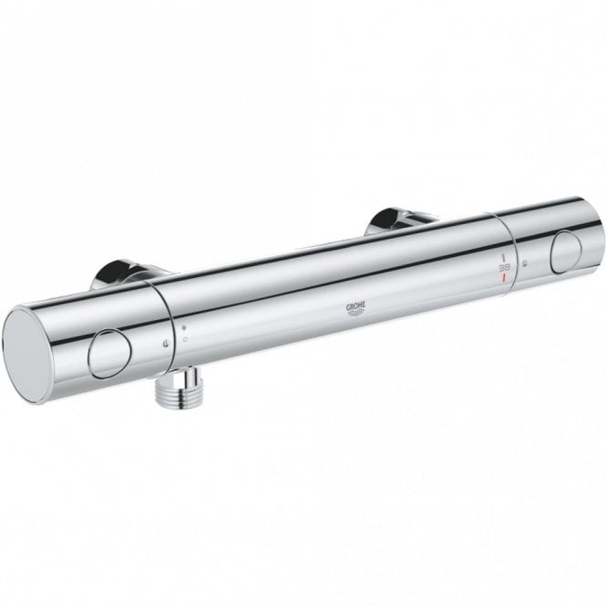 Grohe  Grohtherm 800 Cosmopolitan Thermostatic Bath Shower Mixer Tap Without connections - Chrome