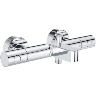 Grohe Grohtherm 800 Cosmopolitan Thermostatic Exposed Bath Shower Mixer Tap - Chrome