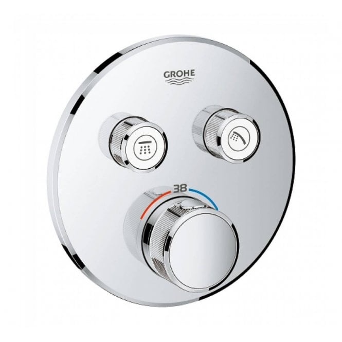 Grohe  Grohtherm Smart Control Thermostatic Trim For 2 Outlets - 29119000