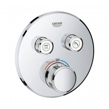Grohe Grohtherm Smart Control Thermostatic Trim For 2 Outlets - 29119000