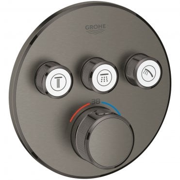 Grohe Grohe Grohtherm Smartcontrol 3 Way Thermostat Trim (Select Finish)