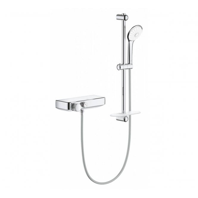 Grohe  Grohtherm SmartControl Thermostatic Shower Mixer With Shower Set  - 34720000