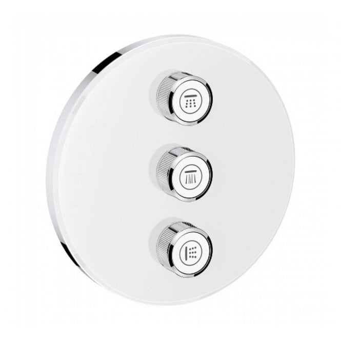 Grohe  Grotherm Smart Control Triple Volume Control Trim Moon White - 29152LS0