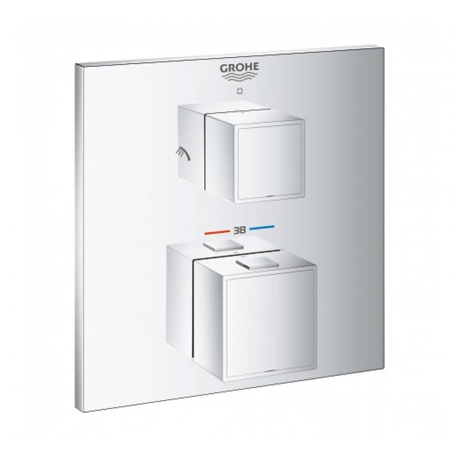 Grohe  GRT Cube THM trimset bath - 24154000