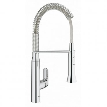 Grohe K7 Single Lever Kitchen Sink Mixer Tap - Chrome