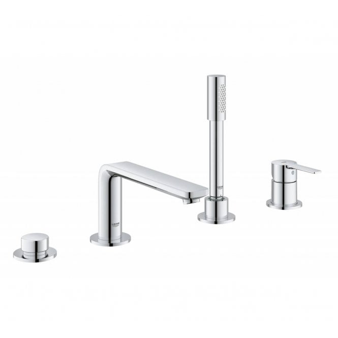 Grohe  Lineare 4 Hole Single Lever Bath Combination - 19577001