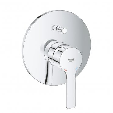 Grohe Lineare Concealed Shower Mixer Trim Set and Diverter With Single Lever (Select Finish)