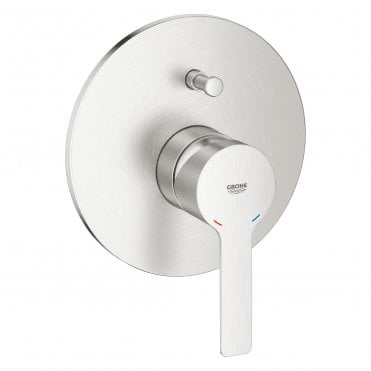 Grohe Lineare Concealed Shower Mixer Trim Set and Diverter With Single Lever (Select Finish)