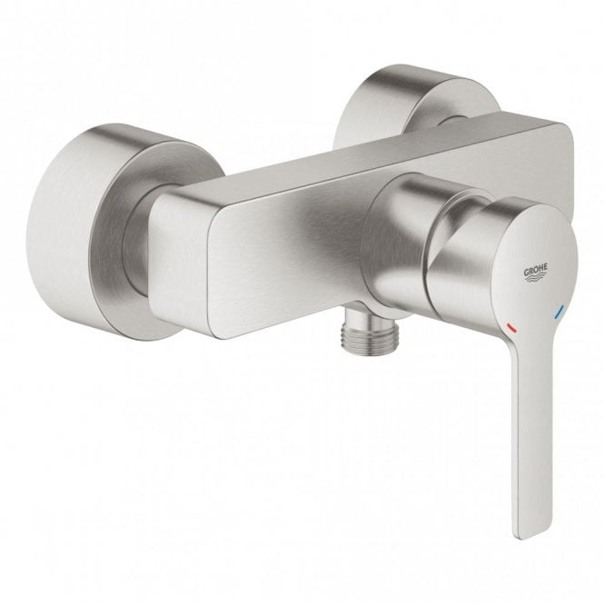 Grohe  Lineare Single Lever Shower Mixer - Super steel