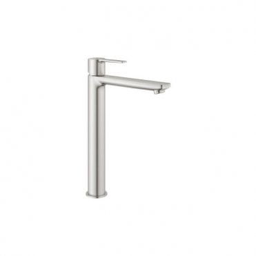 Grohe Lineare Vessel Basin Mixer Tap - Super steel