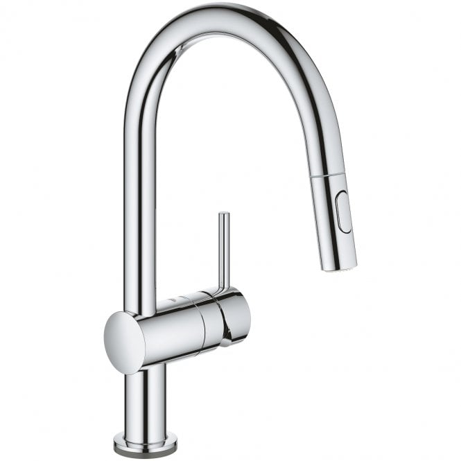 Grohe  Minta Touch Electronic Kitchen Sink Mixer Tap With Pull Out Spray (Select Finish)