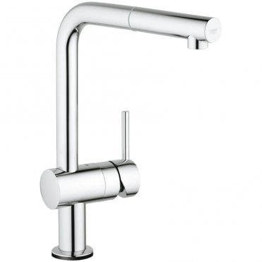 Grohe Minta Touch Electronic Kitchen Sink Mixer Tap With Swivel Spout (Select Finish)