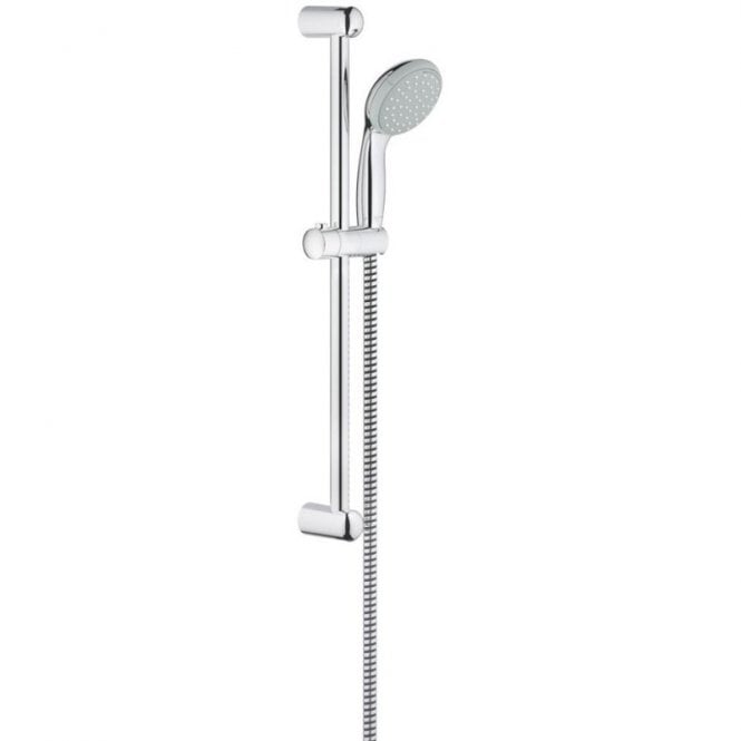 Grohe  New Tempesta 100 Shower Rail Set With Handset 2 Sprays Pattern - Chrome