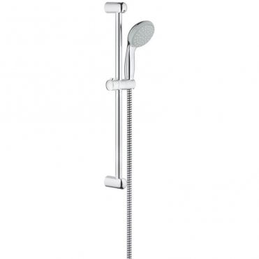 Grohe New Tempesta 100 Shower Rail Set With Handset 2 Sprays Pattern - Chrome