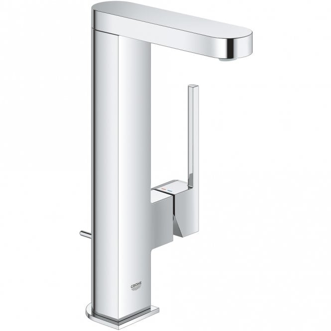 Grohe  Plus L Size Basin Mixer Tap With Pop Up Waste - Chrome
