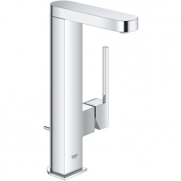 Grohe Plus L Size Basin Mixer Tap With Pop Up Waste - Chrome