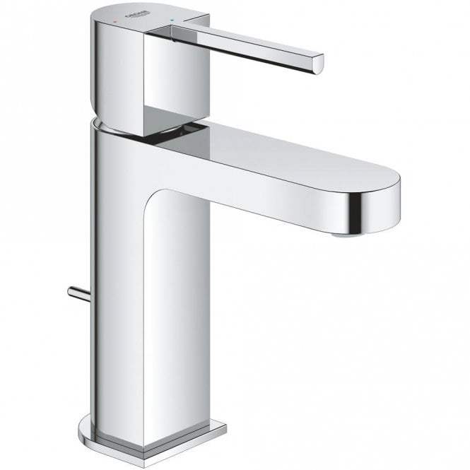 Grohe  Plus S Size Energy Saving Basin Mixer Tap With Pop-Up Waste - Chrome