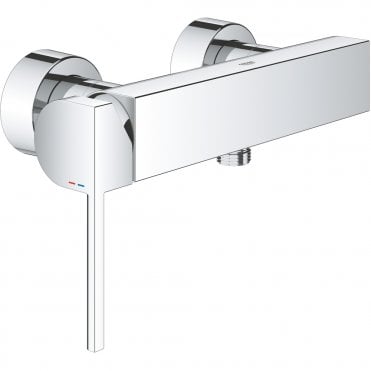 Grohe Plus Single Lever Exposed Bath Shower Mixer Tap - Chrome
