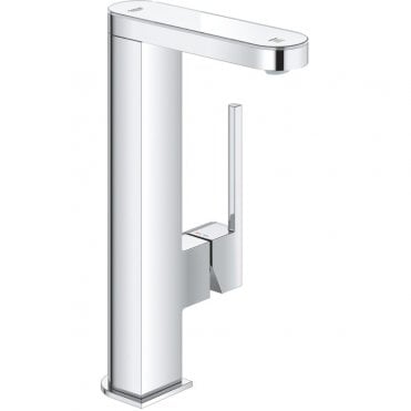 Grohe Plus Single Lever L Size Basin Mixer Tap With LED Display - Chrome