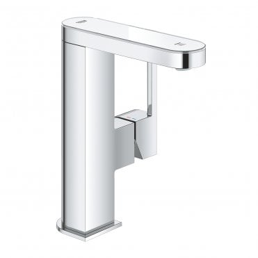 Grohe Plus Single Lever M Size Basin Mixer Tap With LED Display - Chrome