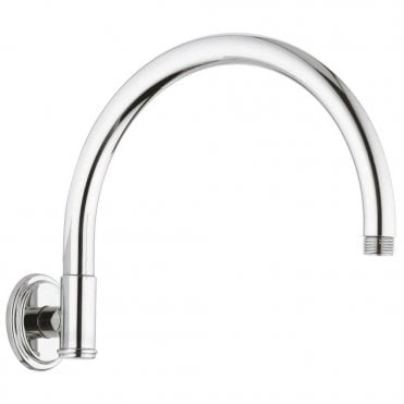 Grohe Rain shower Curved Shower Arm - Chrome