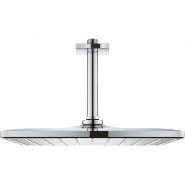 Grohe Rain shower Mono 310 Cube Ceiling Shower Head Set - Chrome