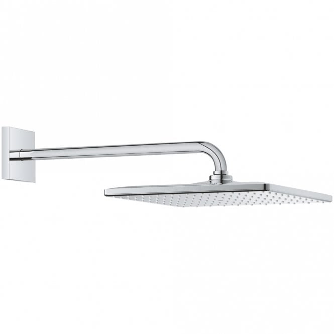 Grohe  Rain shower Mono Cube Shower Head With Arm - Chrome