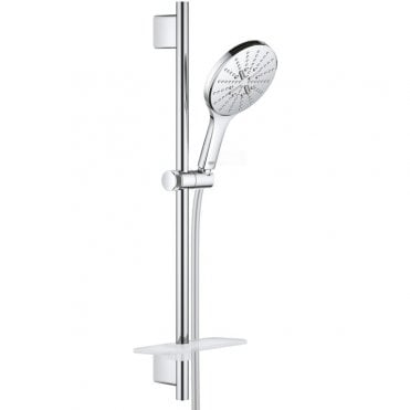 Grohe Rain shower Smart active 150 Shower Rail Set With EcoJoy - Chrome